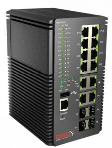 PIGE12T4GB MX-Industrial Gigabit POE+ Ethernet Switch